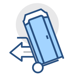 porta potty Pickup icon