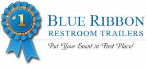 Blue Ribbon Restroom Trailers Logo